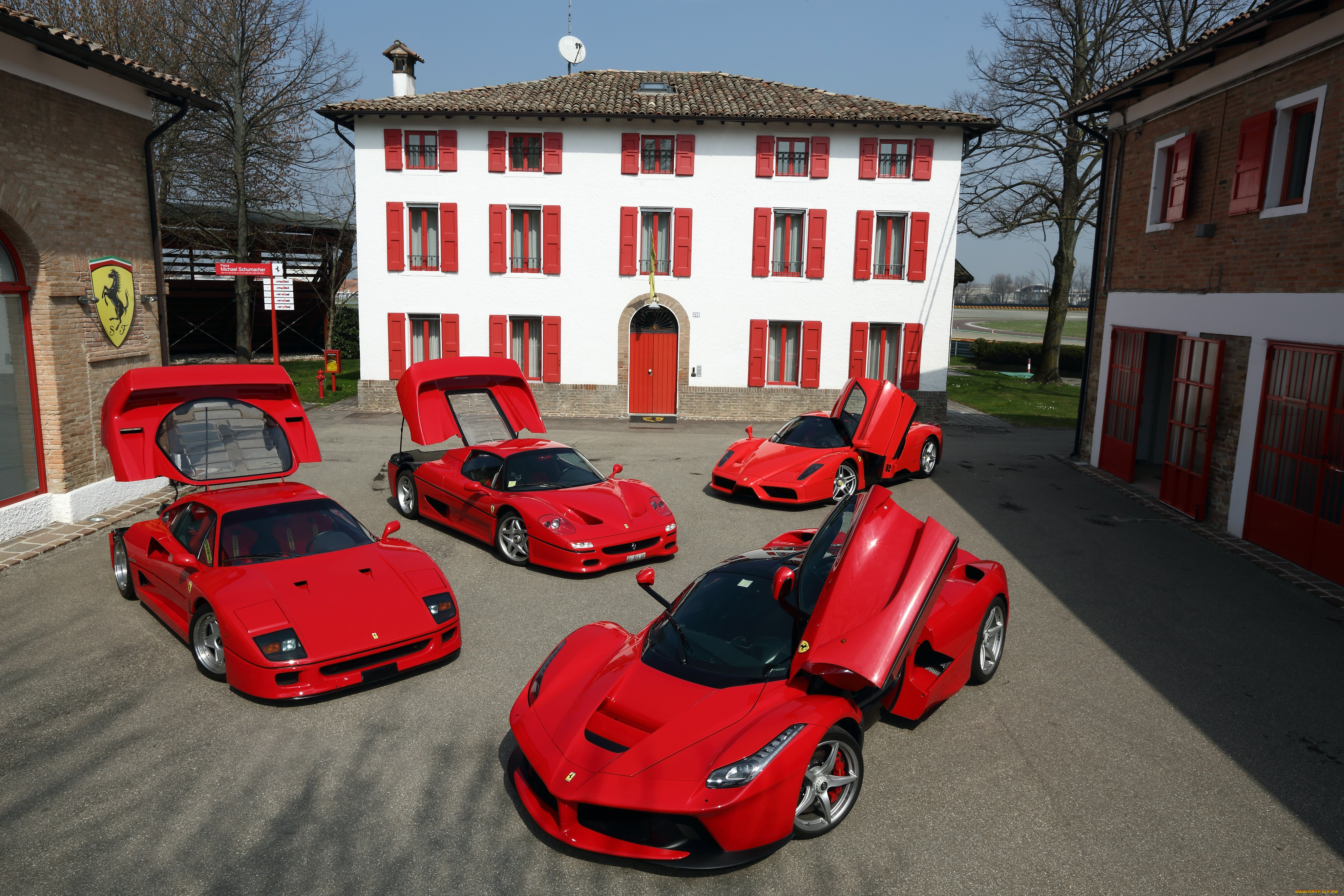 , ferrari, enzo, f50, laferrari, f40